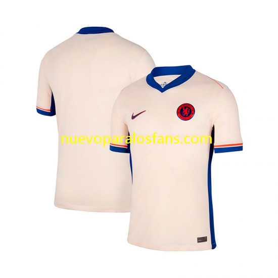 Camiseta de Fútbol Chelsea Hombre Exterior 2024-2025 Manga Corta