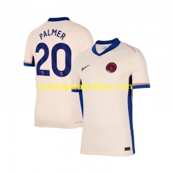 Camiseta de Fútbol Chelsea Cole Palmer 20 Hombre Exterior 2024-2025 Manga Corta