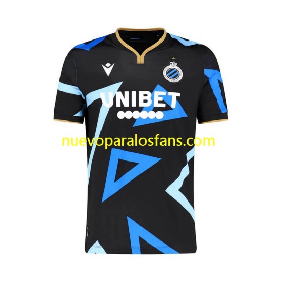 Camiseta de Fútbol Club Brugge Hombre Cuarto 2023-2024 Manga Corta