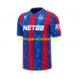 Camiseta de Fútbol Crystal Palace Hombre Casa 2024-2025 Manga Corta
