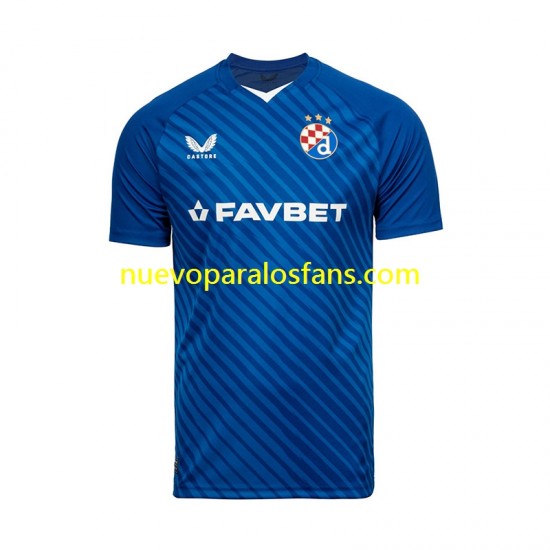 Camiseta de Fútbol Dinamo Zagrzeb Hombre Casa 2024-2025 Manga Corta