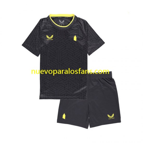 Camiseta de Fútbol Everton Niño Exterior 2024-2025 Manga Corta