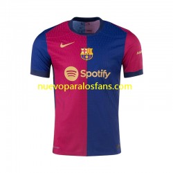 Camiseta de Fútbol FC Barcelona Hombre Casa 2024-2025 Manga Corta