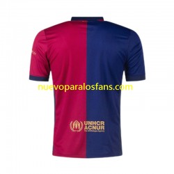 Camiseta de Fútbol FC Barcelona Hombre Casa 2024-2025 Manga Corta