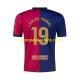 Camiseta de Fútbol FC Barcelona Lamine Yamal 19 Hombre Casa 2024-2025 Manga Corta