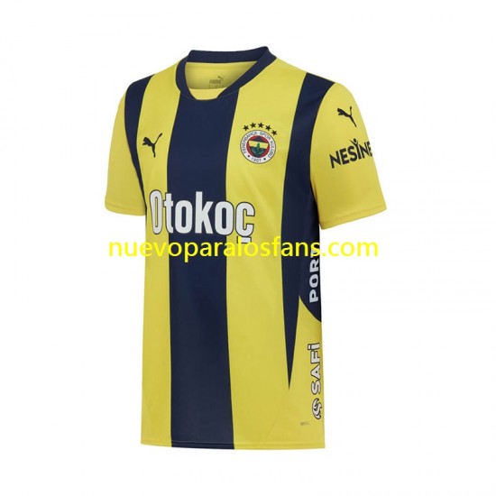 Camiseta de Fútbol Fenerbahce Hombre Casa 2024-2025 Manga Corta