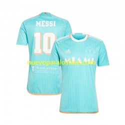 Camiseta de Fútbol Inter Miami Lionel Messi 10 Hombre Tercera 2024-2025 Manga Corta