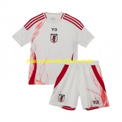 Camiseta de Fútbol Japón Niño Exterior 2024 Manga Corta