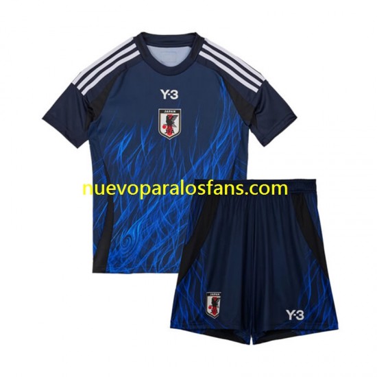 Camiseta de Fútbol Japón Niño Casa 2024 Manga Corta