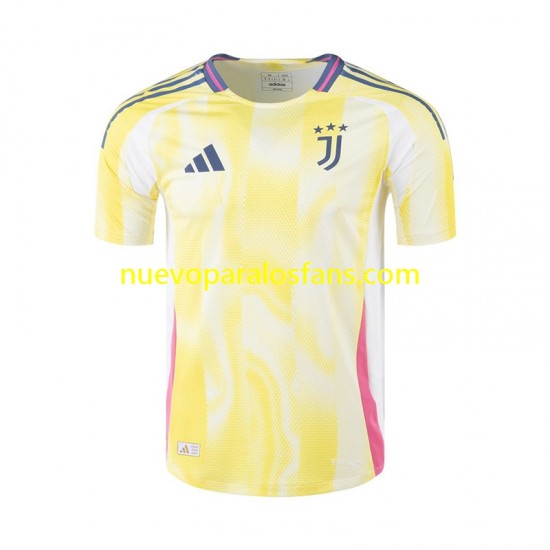 Camiseta de Fútbol Juventus Hombre Exterior 2024-2025 Manga Corta
