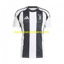 Camiseta de Fútbol Juventus Hombre Casa 2024-2025 Manga Corta