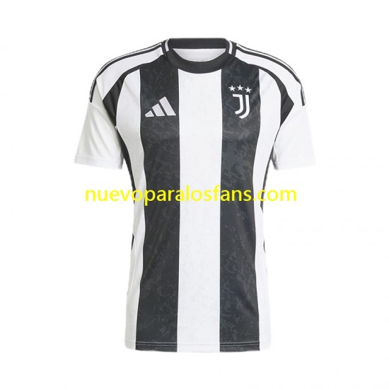 Camiseta de Fútbol Juventus Hombre Casa 2024-2025 Manga Corta