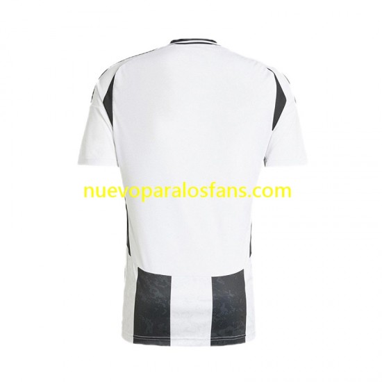 Camiseta de Fútbol Juventus Hombre Casa 2024-2025 Manga Corta