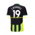 Camiseta de Fútbol Manchester City Julian Alvarez 19 Hombre Exterior 2024-2025 Manga Corta