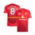Camiseta de Fútbol Manchester United Bruno Fernandes 8 Hombre Casa 2024-2025 Manga Corta