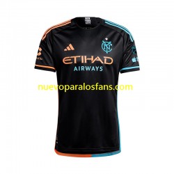 Camiseta de Fútbol New York City FC Hombre Exterior 2024 Manga Corta