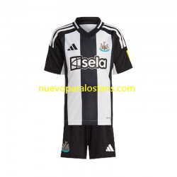 Camiseta de Fútbol Newcastle United Niño Casa 2024-2025 Manga Corta