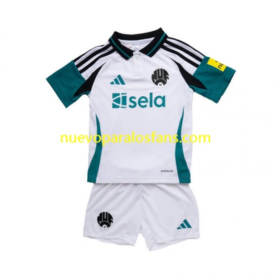 Camiseta de Fútbol Newcastle United Niño Tercera 2024-2025 Manga Corta
