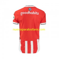 Camiseta de Fútbol PSV Eindhoven Hombre Casa 2024-2025 Manga Corta