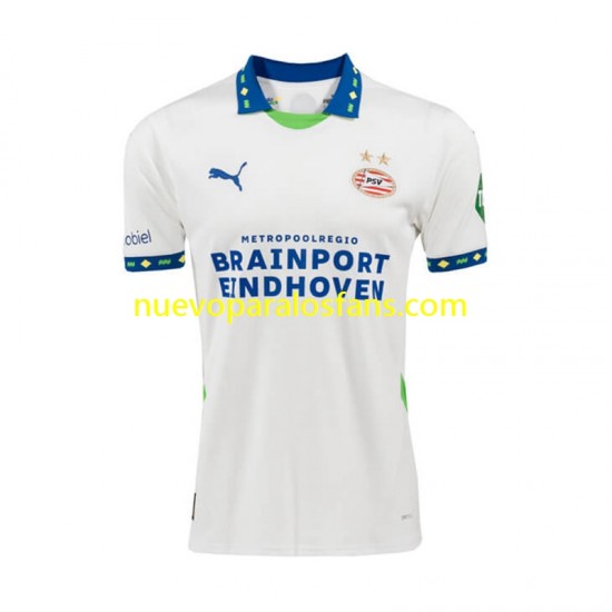 Camiseta de Fútbol PSV Eindhoven Hombre Tercera 2024-2025 Manga Corta