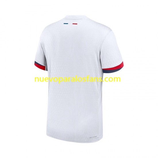 Camiseta de Fútbol Paris Saint-Germain Hombre Exterior 2024-2025 Manga Corta