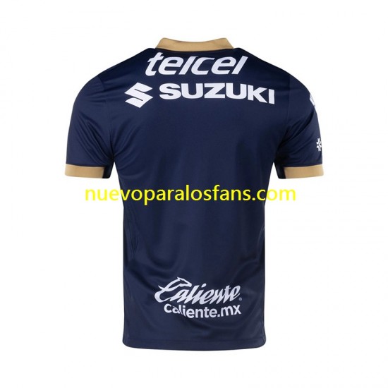 Camiseta de Fútbol Pumas UNAM Hombre Exterior 2024-2025 Manga Corta