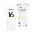 Camiseta de Fútbol Real Madrid ENDRICK 16 Niño Casa 2024-2025 Manga Corta