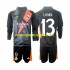 Camiseta de Fútbol Real Madrid Andriy Lunin 13 Portero Niño Exterior 2024-2025 Manga Larga