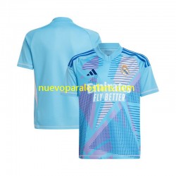 Camiseta de Fútbol Real Madrid Portero Hombre Casa 2024-2025 Manga Corta