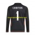 Camiseta de Fútbol Real Madrid Thibaut Courtois 1 Portero Hombre Exterior 2024-2025 Manga Corta