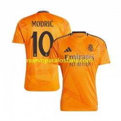 Camiseta de Fútbol Real Madrid Luka Modrić 10 Hombre Exterior 2024-2025 Manga Corta