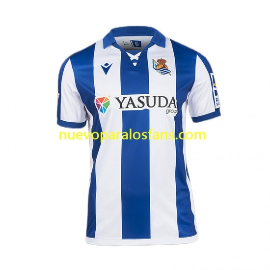 Camiseta de Fútbol Real Sociedad Hombre Casa 2024-2025 Manga Corta