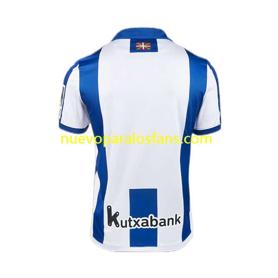 Camiseta de Fútbol Real Sociedad Hombre Casa 2024-2025 Manga Corta