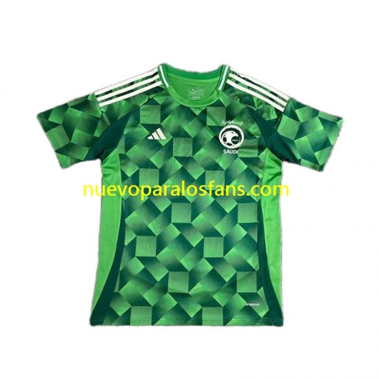 Camiseta de Fútbol Arabia Saudita Hombre Casa 2024 Manga Corta