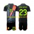 Camiseta de Fútbol España Unai Simon 23 Portero Niño Exterior Euro 2024 Manga Corta