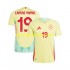 Camiseta de Fútbol España LAMINE YAMAL 19 Hombre Exterior Euro 2024 Manga Corta