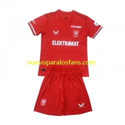 Camiseta de Fútbol Twente Niño Casa 2024-2025 Manga Corta