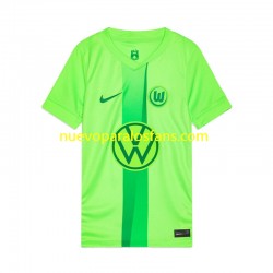 Camiseta de Fútbol VfL Wolfsburg Hombre Casa 2024-2025 Manga Corta