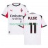 Camiseta de Fútbol AC Milan Christian Pulisic 11 Hombre Exterior 2025-2026 Manga Corta