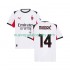 Camiseta de Fútbol AC Milan Modrić Luka 14 Hombre Exterior 2025-2026 Manga Corta