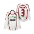 Camiseta de Fútbol AC Milan MALDINI 3 2007 Retro Hombre Exterior 2006 Manga Larga
