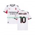 Camiseta de Fútbol AC Milan Rafael Leao 10 Hombre Exterior 2025-2026 Manga Corta