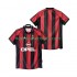 Camiseta de Fútbol AC Milan Retro Hombre Casa 1998 1999 Manga Corta