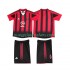 Camiseta de Fútbol AC Milan 2005 Retro Niño Casa 2004 Manga Corta