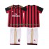 Camiseta de Fútbol AC Milan 2013 2014 Retro Niño Casa Manga Corta