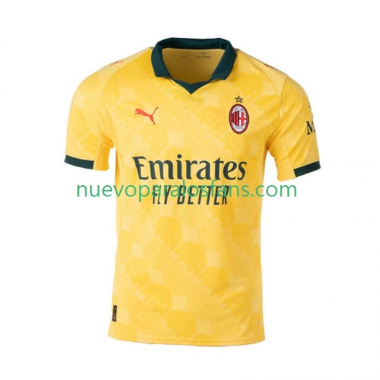 Camiseta de Fútbol AC Milan Hombre Tercera 2025-2026 Manga Corta