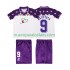 Camiseta de Fútbol ACF Fiorentina BATISTUTA 9 1992 1993 Retro Niño Exterior Manga Corta