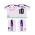 Camiseta de Fútbol ACF Fiorentina RUI COSTA 10 Retro Niño Exterior 1998 1999 Manga Corta