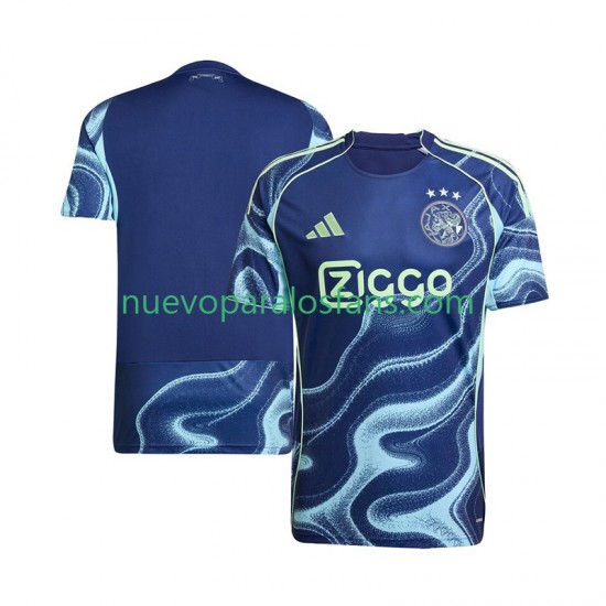 Camiseta de Fútbol AFC Ajax Hombre Exterior 2025-2026 Manga Corta