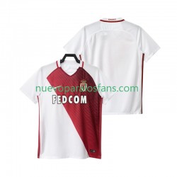 Camiseta de Fútbol AS Monaco 2016 2017 Hombre Casa Manga Corta